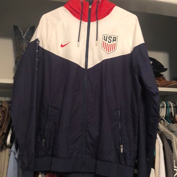 nike men's usa windbreaker